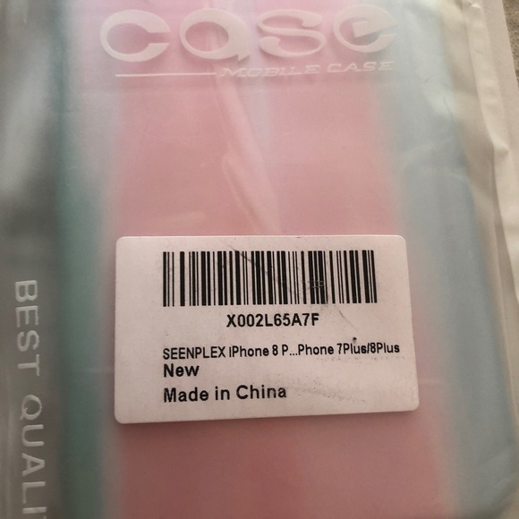 𝅺iPhone 7/8+ Case, Holographic Design for iPhone- Brand New - Picture 2 of 5